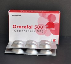 Oracefal 500mg Capsules